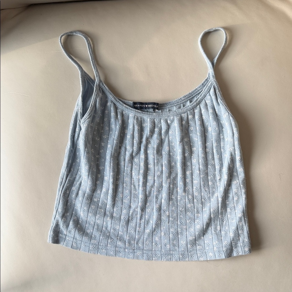 Brandy Melville Floral Tank